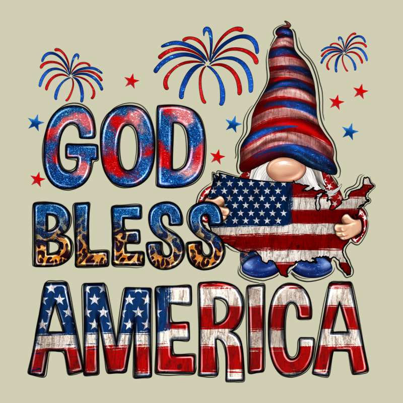 God Bless America Heavy Core Tee by NancyCooperArtShop | Teevron