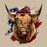 American Highland Cow Long Sleeve Tee | Teevron