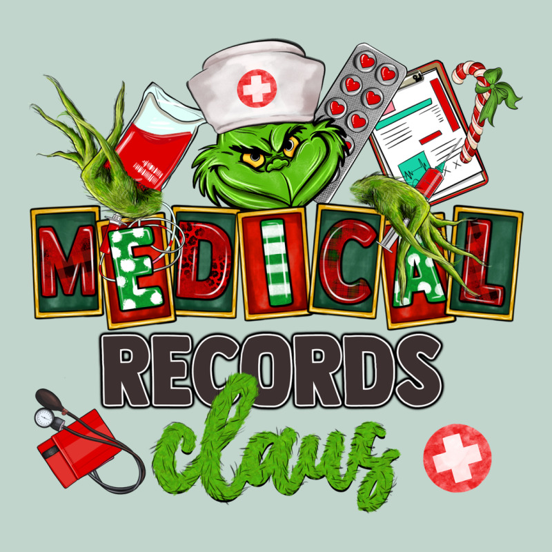 Medical Records Claus Zipper Hoodie by CowGirlArtShop | Teevron