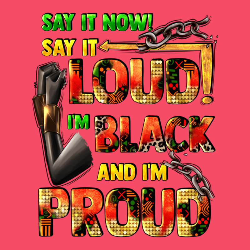 Say It Now! Say It Loud! I'm Black And I'm Proud Premium Sweatshirt by FaDigitalArtStudio | Teevron