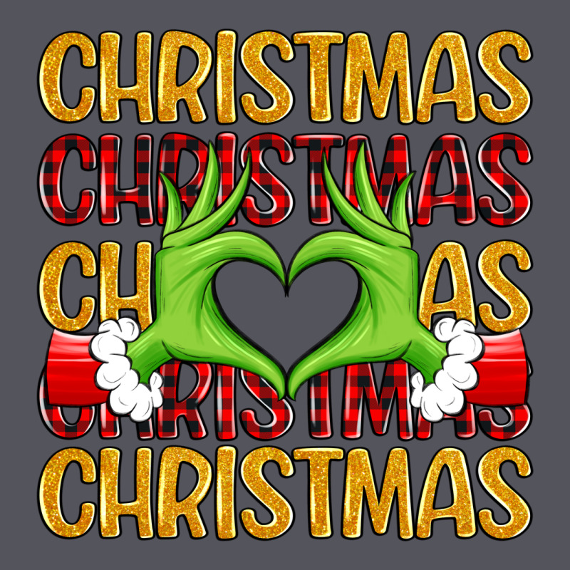 Christmas Grinch Heart Hands Vintage Hoodie by MaliasSmallBusiness | Teevron