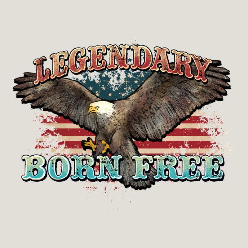 Legendary Born Free Eagle Heavy Core Tee by NancyCooperArtShop | Teevron