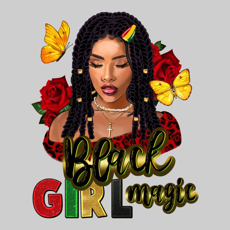 Black Girl Magic Premium Sweatshirt by FaDigitalArtStudio | Teevron
