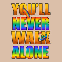 Lgbtq You'll Never Walk Alone With Peace Urban Heavy Tee | Teevron
