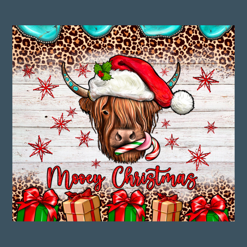 Merry Christmas Cow Urban Heavy Tee by JahusDesignShop | Teevron
