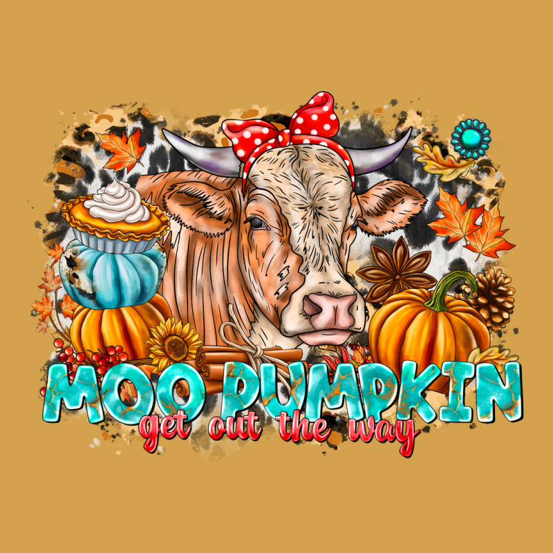 Moo Pumpkin Get Out The Way Urban Hoodie by CowhideDigitalArt | Teevron