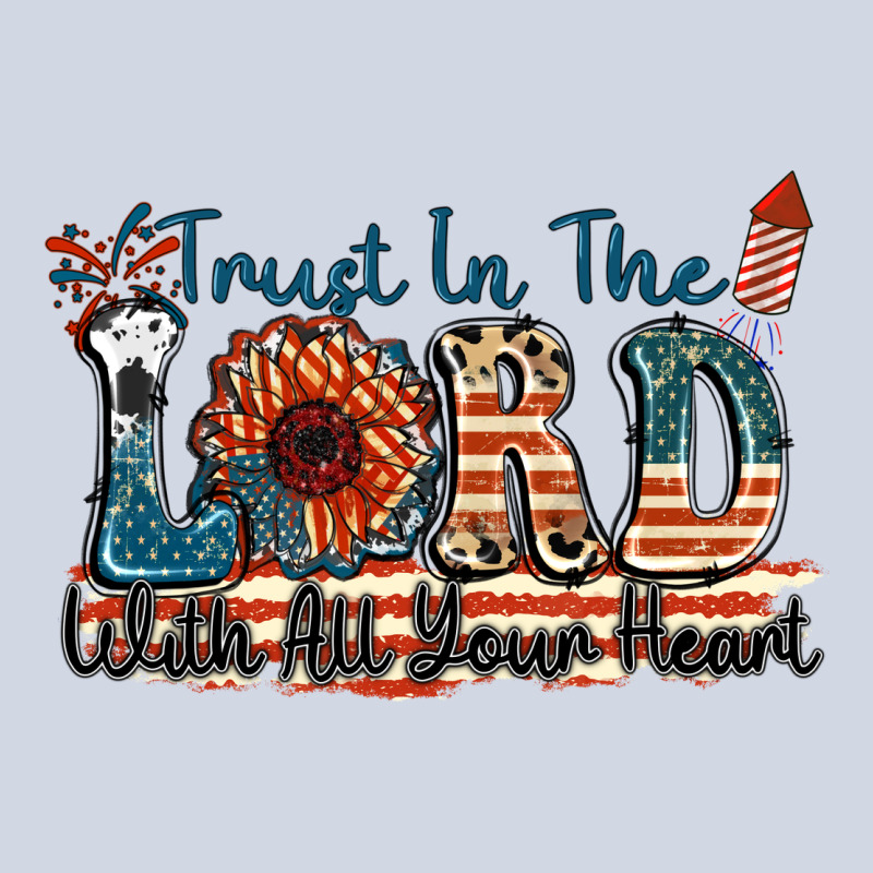 Trust In The Lord With All Your Heart Premium Sweatshirt by FaDigitalArtStudio | Teevron
