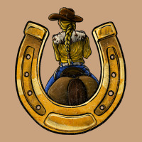 Horseshoe And Cowgirl Vintage Tee | Teevron