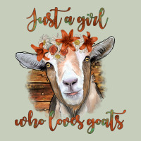 Just A Girl Who Loves Goat Long Sleeve Tee | Teevron