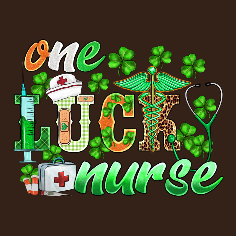 St.patricks One Lucky Nurse Heavy Core Tee by BarkalooDesign | Teevron