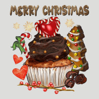 Merry Christmas Cupcake Chocolate Zipper Hoodie | Teevron