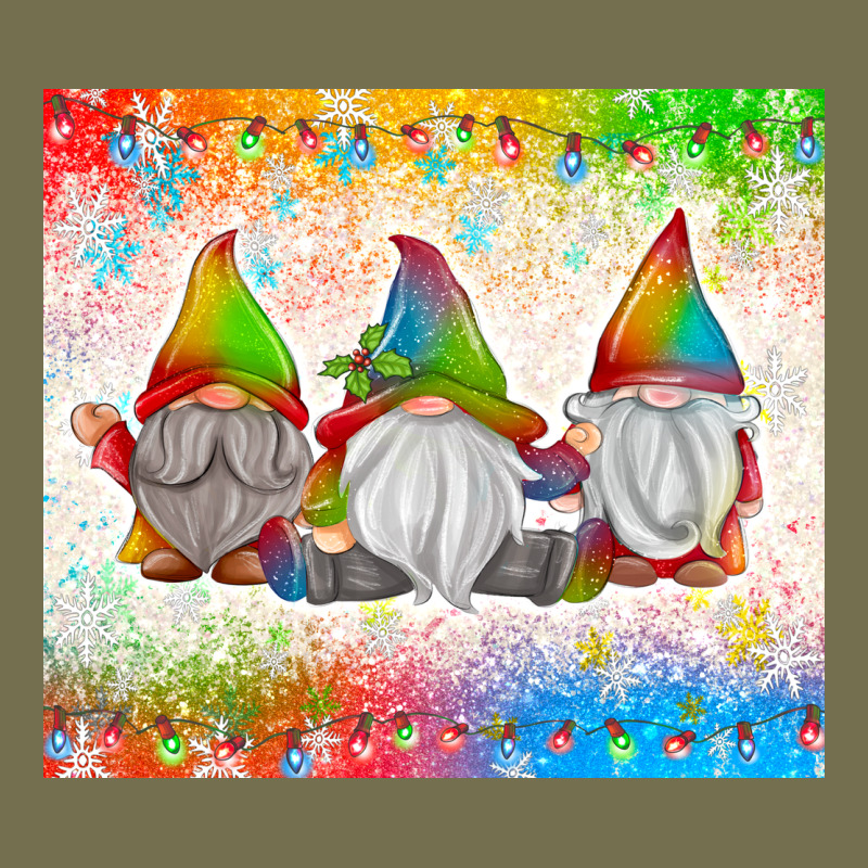 Christmas Lights Gnome Vintage Hoodie by MaliasSmallBusiness | Teevron