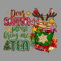 Deer Santa Please Bring Me Tea Vintage Hoodie | Teevron
