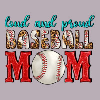 Loud And Proud Baseball Mom Vintage Tee | Teevron