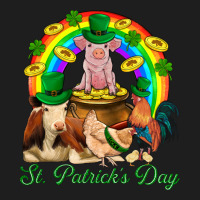 St. Patrick's Day Farm Animal Png Classic Tee | Teevron