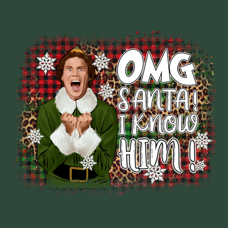 The Elf Omg Santa Zipper Hoodie by CowGirlArtShop | Teevron