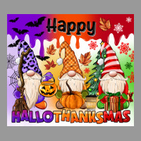 Happy Hallothanksmas Gnomies Vintage Hoodie | Teevron