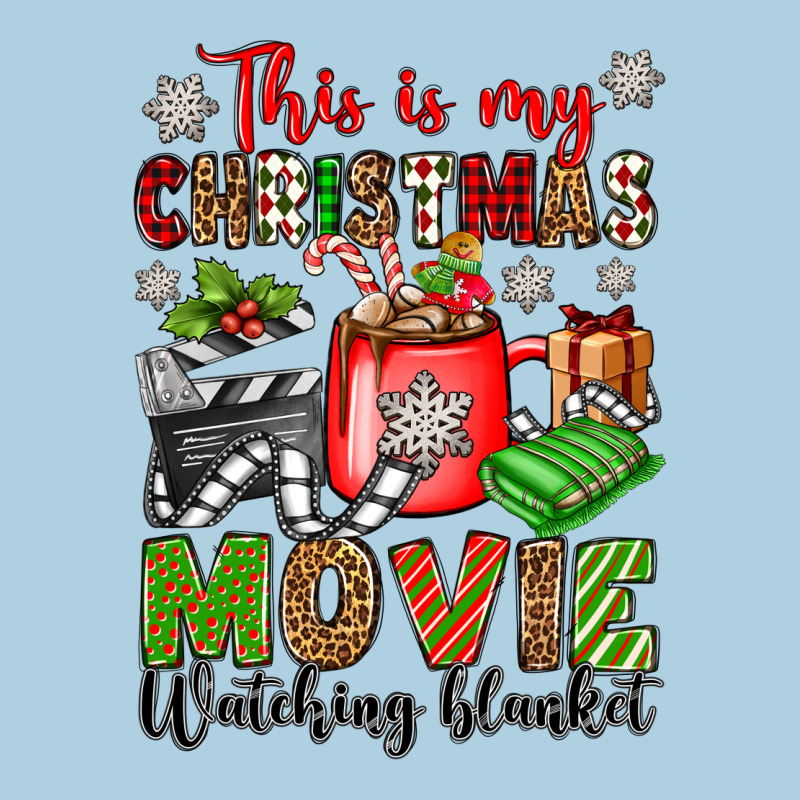 This Is My Christmas Movie Watching Blanket Premium Hoodie by OliviaCreatesArt | Teevron