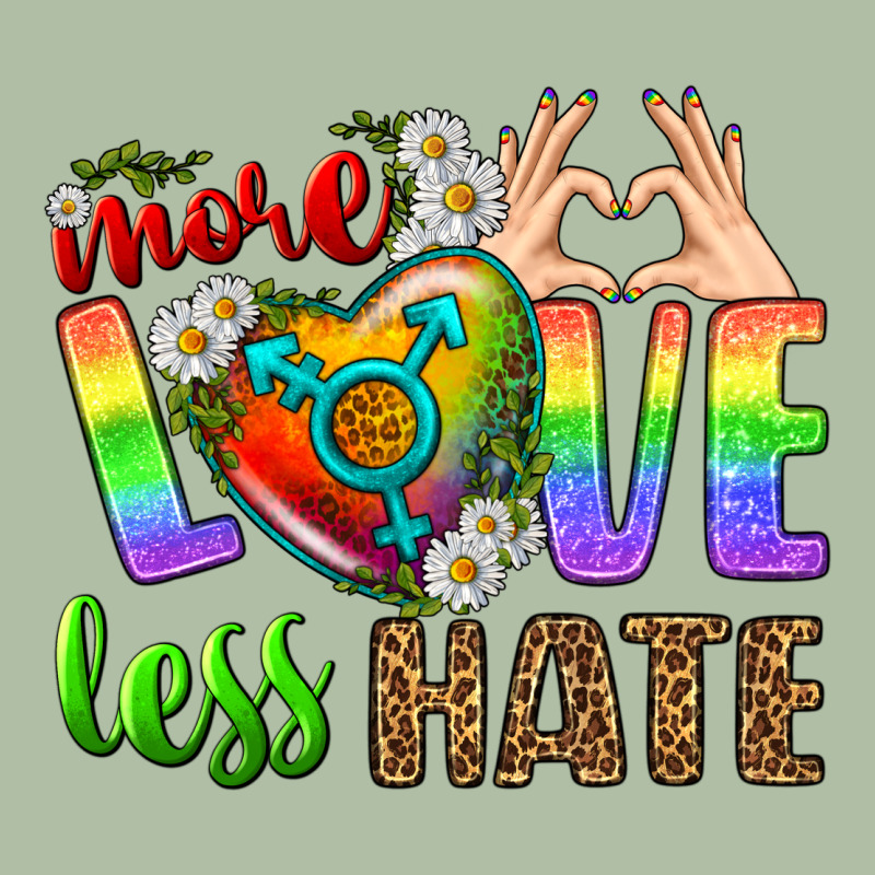 More Love Less Hate Lgbtq Urban Heavy Tee by BundleAndBundleShop | Teevron
