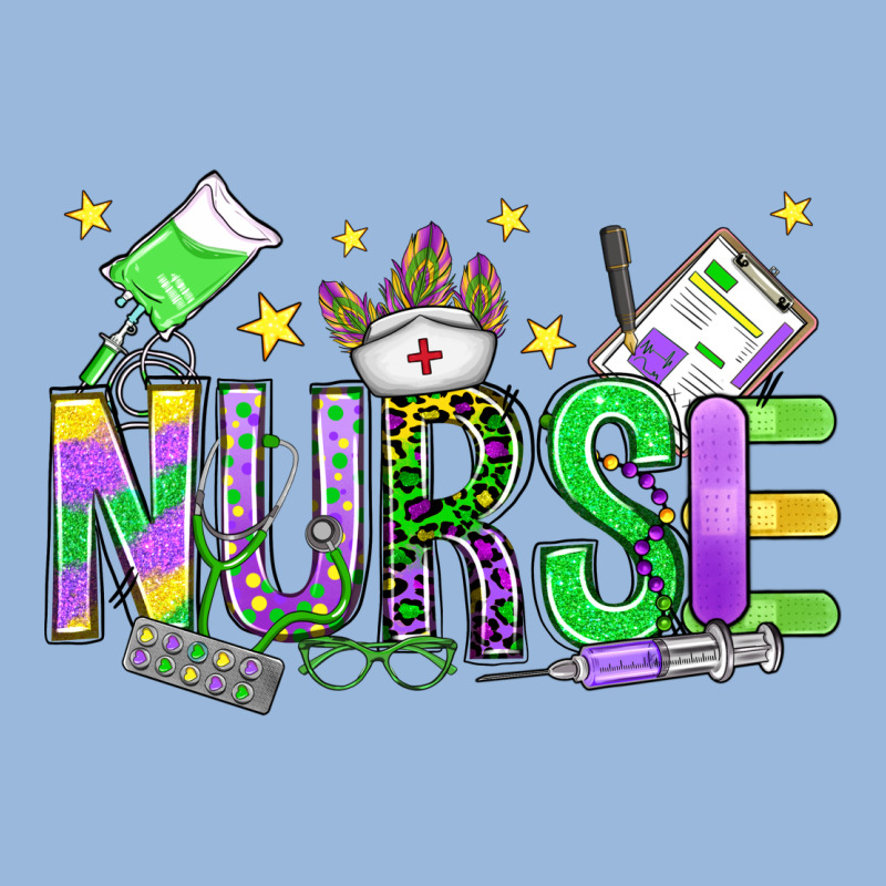 Mardi Gras Nurse Premium Hoodie by OliviaCreatesArt | Teevron