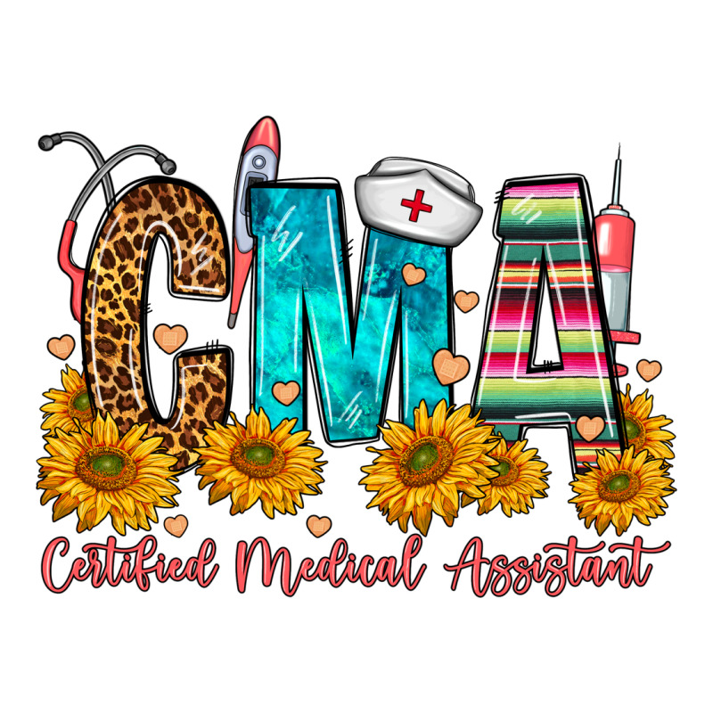 Cma Certified Medical Assistant Heavyweight Hoodie by FaDigitalArtStudio | Teevron