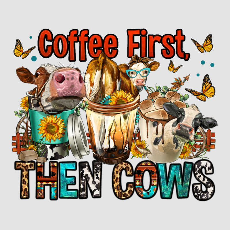 Coffee First Then Cows Premium Sweatshirt by FaDigitalArtStudio | Teevron