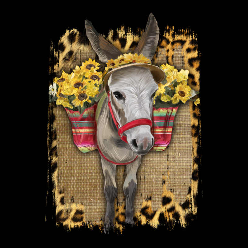 Donkey With Sunflowers Long Sleeve Tee by Bettercallsaul | Teevron