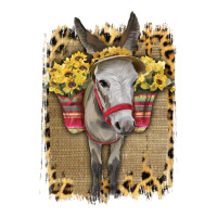 Donkey With Sunflowers | Teevron