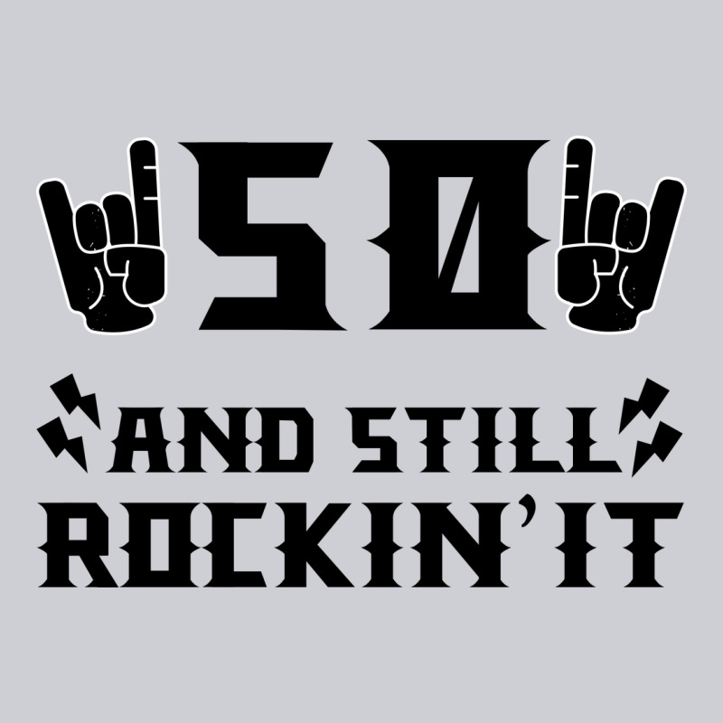 50 Birthday Rock Heavyweight Sweatshirt by Bettercallsaul | Teevron