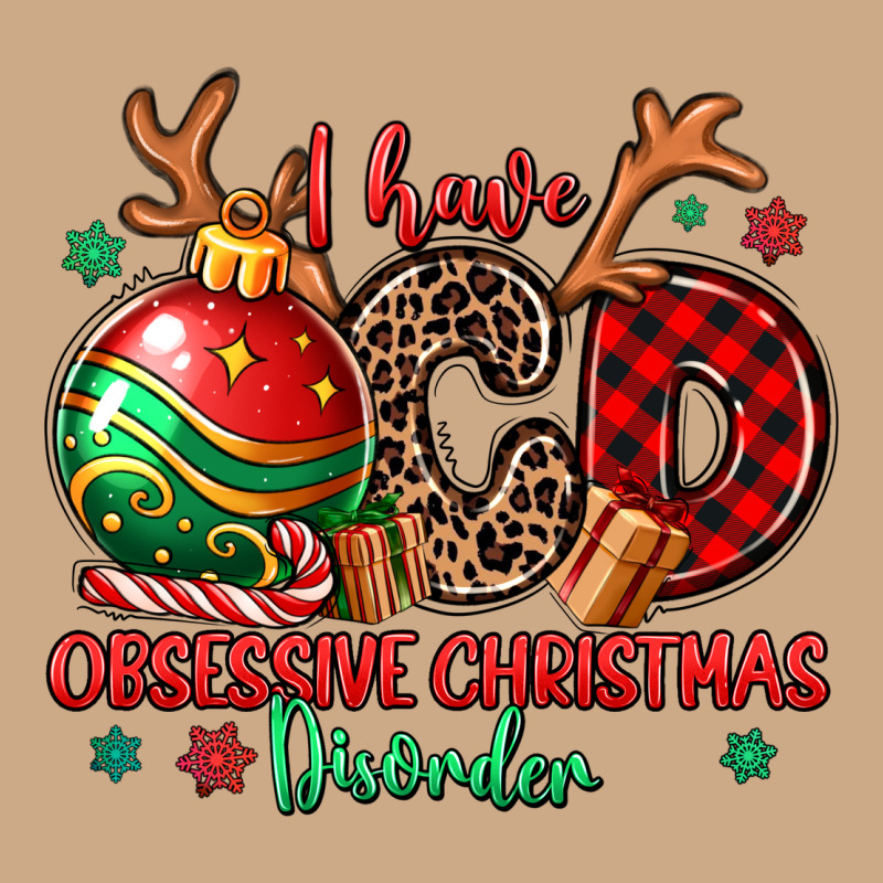 I Have Ocd Obsessive Christmas Disorder Vintage Hoodie by MaliasSmallBusiness | Teevron
