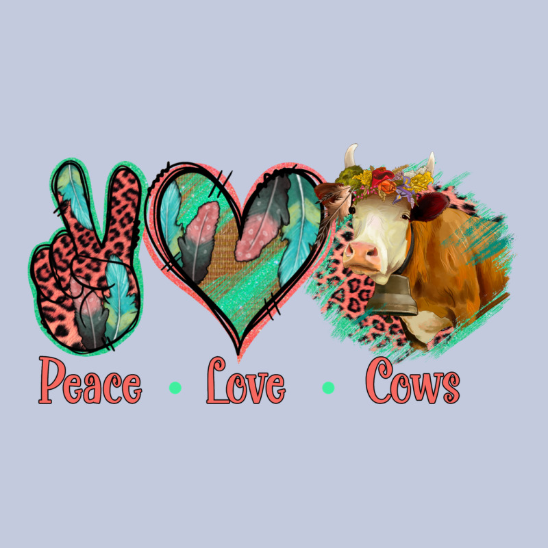 Peace Love Cows Long Sleeve Tee by Bettercallsaul | Teevron