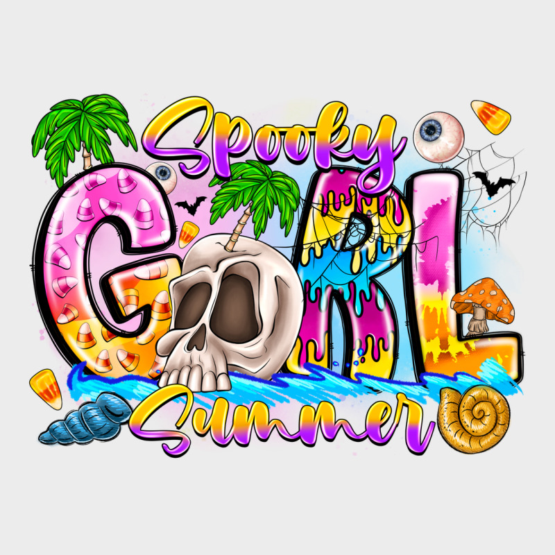 Spooky Girl Summer Urban Hoodie by CowhideDigitalArt | Teevron
