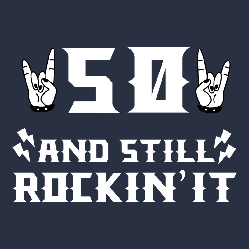 50 Birthday Rock Whitw Heavyweight Sweatshirt by Bettercallsaul | Teevron