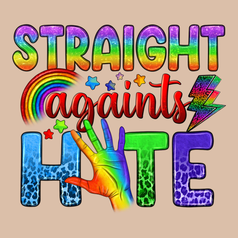 Straight Againts Hate Urban Heavy Tee by BundleAndBundleShop | Teevron