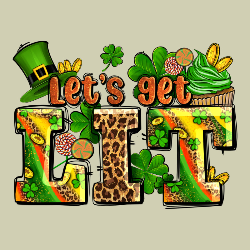 St Patricks Lets Get Lit Heavy Core Tee by AdoDesignShop | Teevron