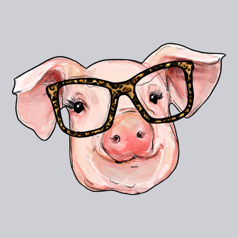 Pig With Glasses Heavyweight Sweatshirt by RanaPortraitStore | Teevron