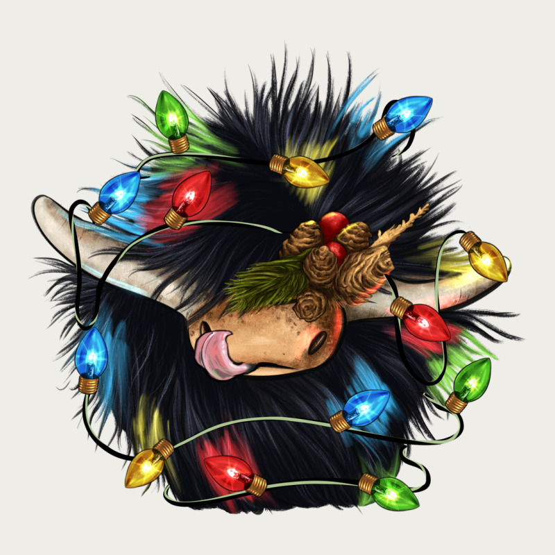Christmas Black Angus Gnome Zipper Hoodie by CowGirlArtShop | Teevron