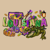 Louisiana Mardi Gras Heavyweight Hoodie | Teevron