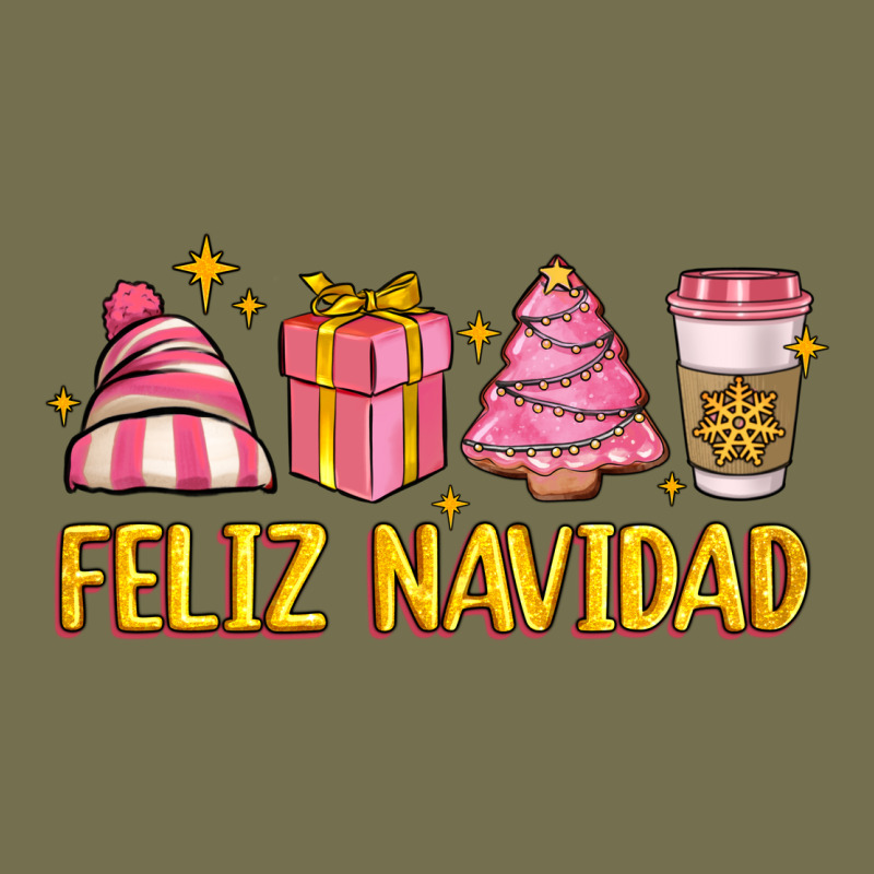 Feliz Navidad Vintage Hoodie by MaliasSmallBusiness | Teevron