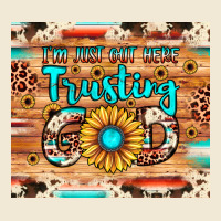 I'm Just Out Here Trusting God Premium Tee | Teevron