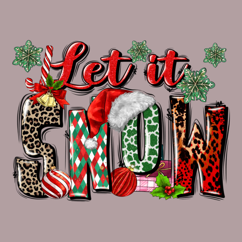 Let It Snow Vintage Hoodie by MaliasSmallBusiness | Teevron