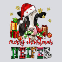 Merry Christmas Heifer Cow Zipper Hoodie | Teevron