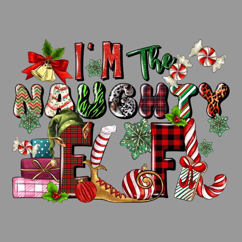 Im The Naughty Elf Vintage Hoodie by MaliasSmallBusiness | Teevron