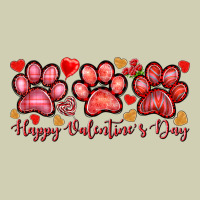 Happy Valentines Day Paws Heavy Core Tee | Teevron
