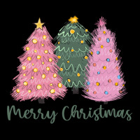 Merry Christmas Trees Zipper Hoodie | Teevron