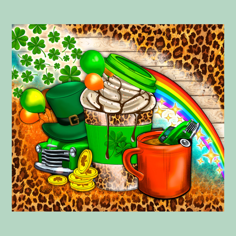 Coffee Cups St Patricks Day Tumbler Classic Tee by BundleAndBundleShop | Teevron