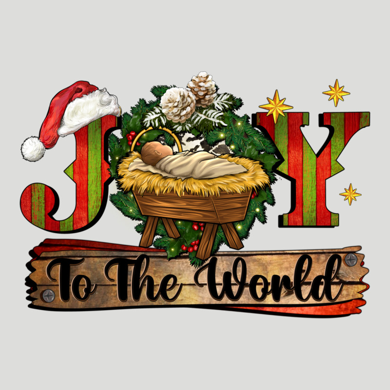 Joy To The World Zipper Hoodie by CowGirlArtShop | Teevron