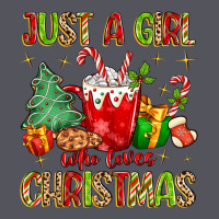 Just A Girl Who Loves Christmas Vintage Hoodie | Teevron