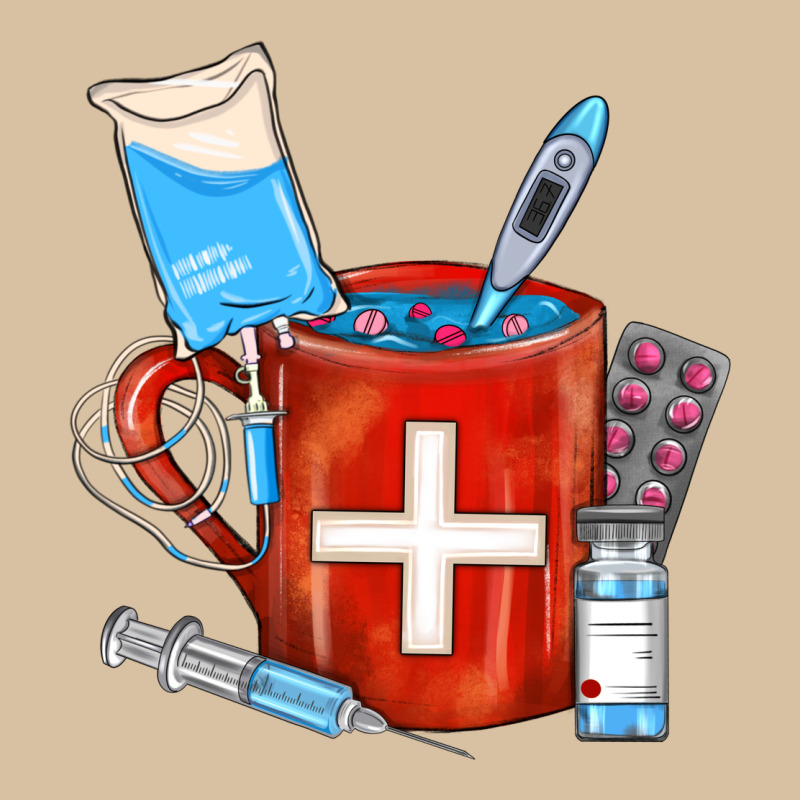 Nurse Coffee Mug Heavyweight Hoodie by FaDigitalArtStudio | Teevron