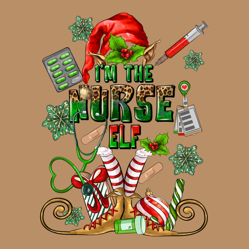 Im The Nurse Elf Vintage Hoodie by MaliasSmallBusiness | Teevron